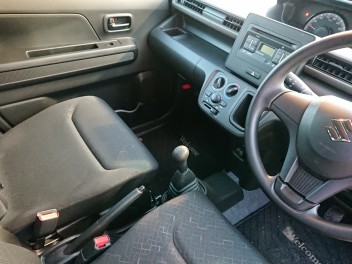 MT(マニュアル）のワゴンＲにご試乗いただきました。